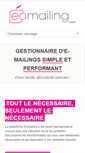 Mobile Screenshot of eo-mailing.com