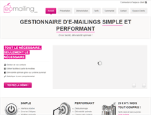 Tablet Screenshot of eo-mailing.com